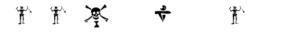 Your preview of Pirates PW font