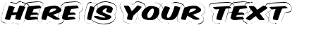 Your preview of Komika Title - Wired font