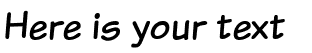 Your preview of Komika Text font