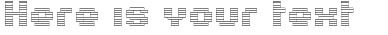 Your preview of Estrogen-Pill font
