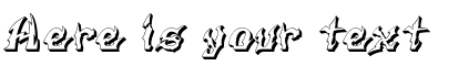 Your preview of Xanax font