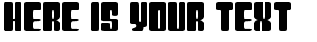 Your preview of Plastic font