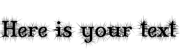Your preview of Mary Jane deGroot font