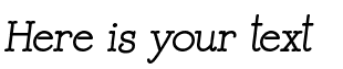 Your preview of Mistress Script font