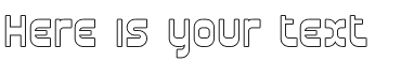 Your preview of Plasmatica Outline font