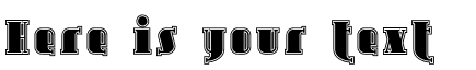 Your preview of Avondale Inline font