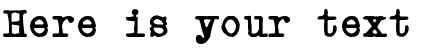 Your preview of Powderfinger Type font