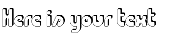 Your preview of Choda Chado font