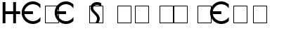 Your preview of Omnibus font