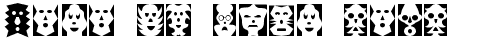 Your preview of Maskalin font