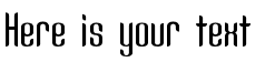 Your preview of Kandide font