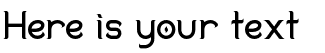 Your preview of Duralith font