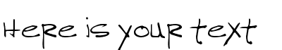 Your preview of Reprobate font