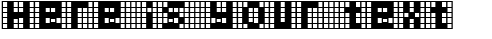 Your preview of Pica Hole font