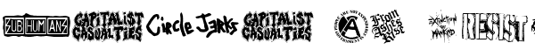 Your preview of Punk Rawk font