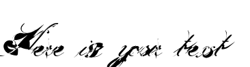 Your preview of Gargle Nutz font