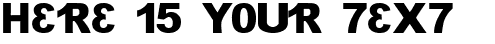 Your preview of H4XX0R font