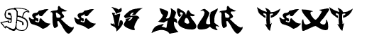 Your preview of Graffonti font