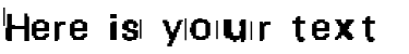 Your preview of Purge font
