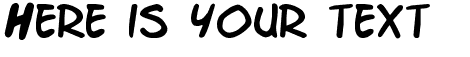 Your preview of Enchilada font