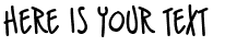 Your preview of IndieStar BB font