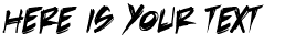 Your preview of DeathRattle BB font