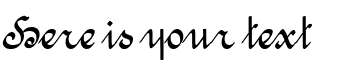 Your preview of Amptmann Script font