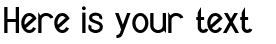 Your preview of Quirkus font