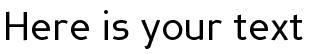 Your preview of Perspective Sans font