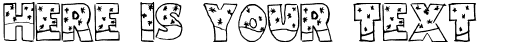 Your preview of Snowfall font