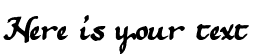 Your preview of SF-Alexa font