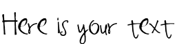 Your preview of SF-Happiness font