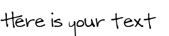 Your preview of SF-Heather font