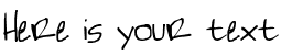 Your preview of TeacherKim font