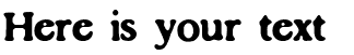 Your preview of Impossibilium font