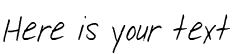Your preview of Serafina font
