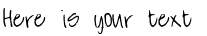 Your preview of Sherlon font