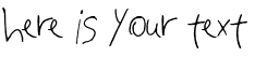 Your preview of Stringbean font
