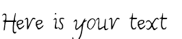 Your preview of Wishes font
