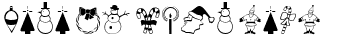 Your preview of Xmas Dings font