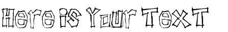 Your preview of insert your name here font