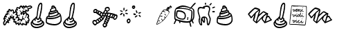 Your preview of Atman Dings font