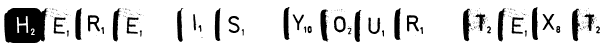 Your preview of Scrabble font