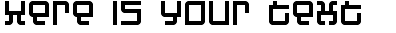 Your preview of Automind font