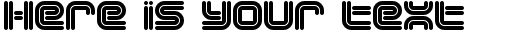Your preview of Vectroid font