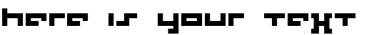 Your preview of Rotek font
