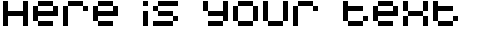 Your preview of DoubleOhOne font