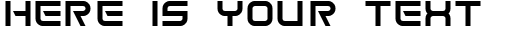 Your preview of Space Frigate font
