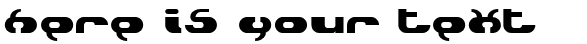 Your preview of Hydro font