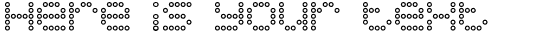 Your preview of 5x5 Dots Outline font
